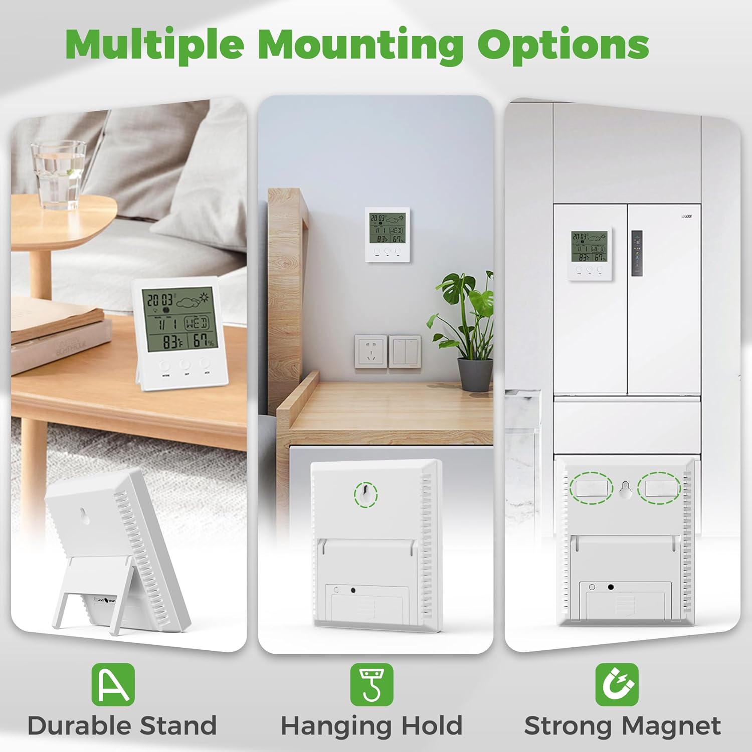 Multiple Mounting options