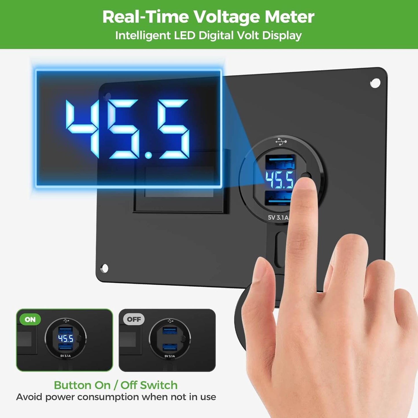 Real-Time Voltage Meter