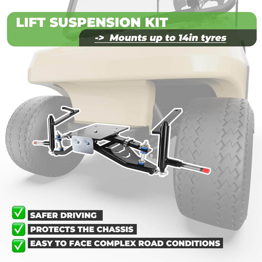 10L0L 6" Double A-Arm Lift Kit for Club Car DS
