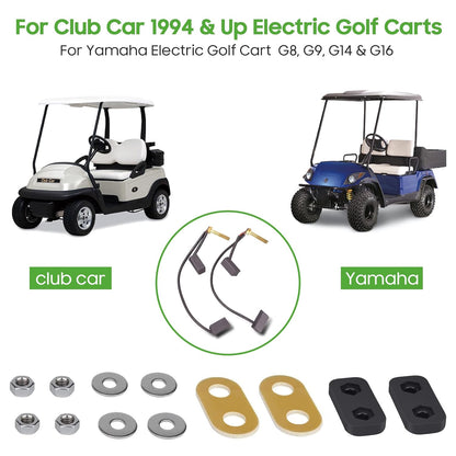 10L0L Golf Cart Motor Brush Kit