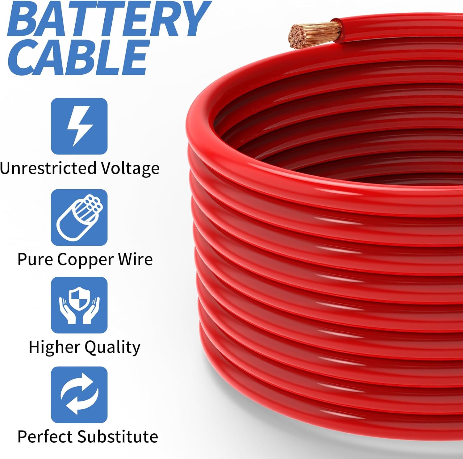 Universal Golf Cart Battery Cable