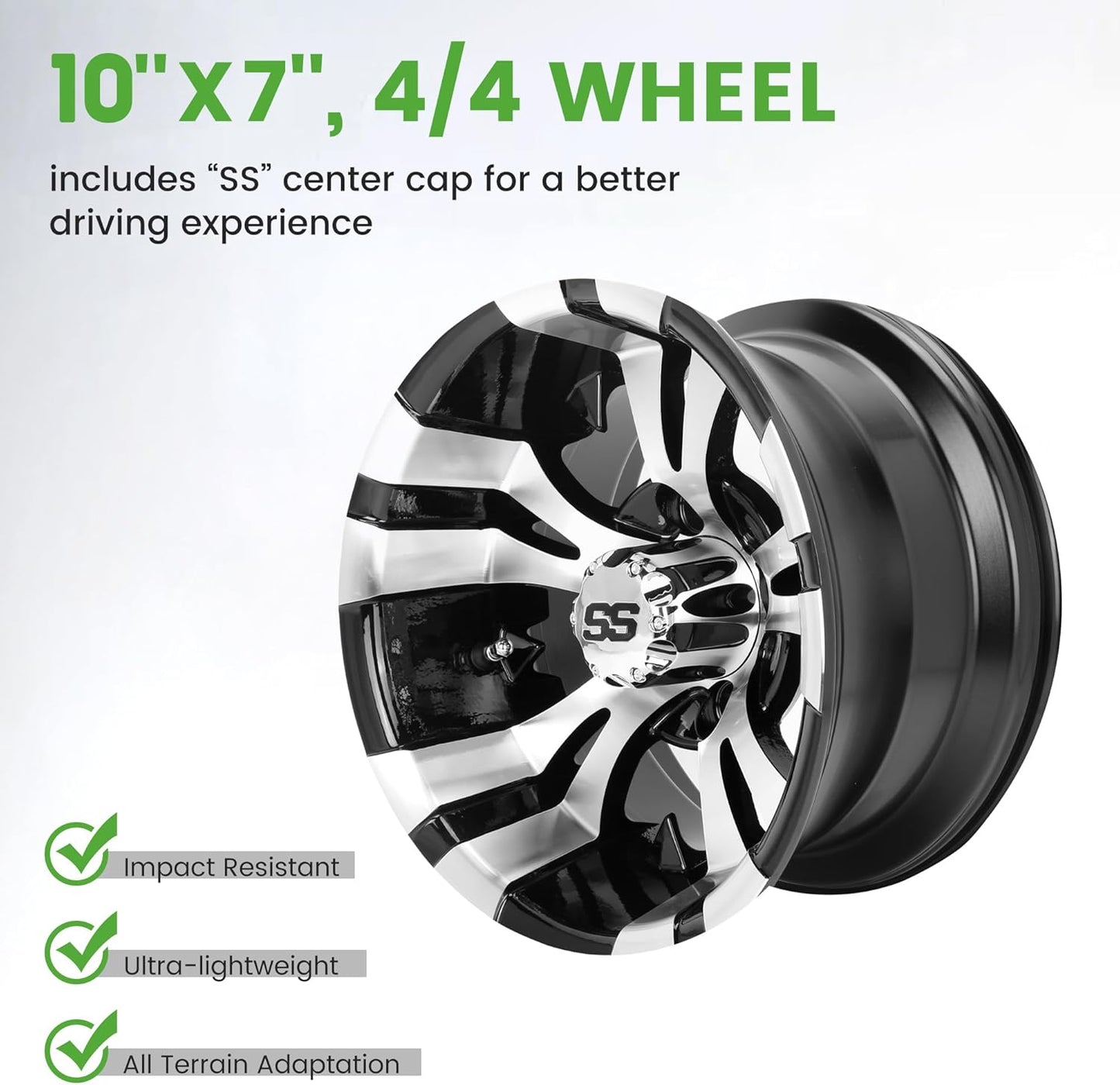 10" Golf Cart Rims Wheels