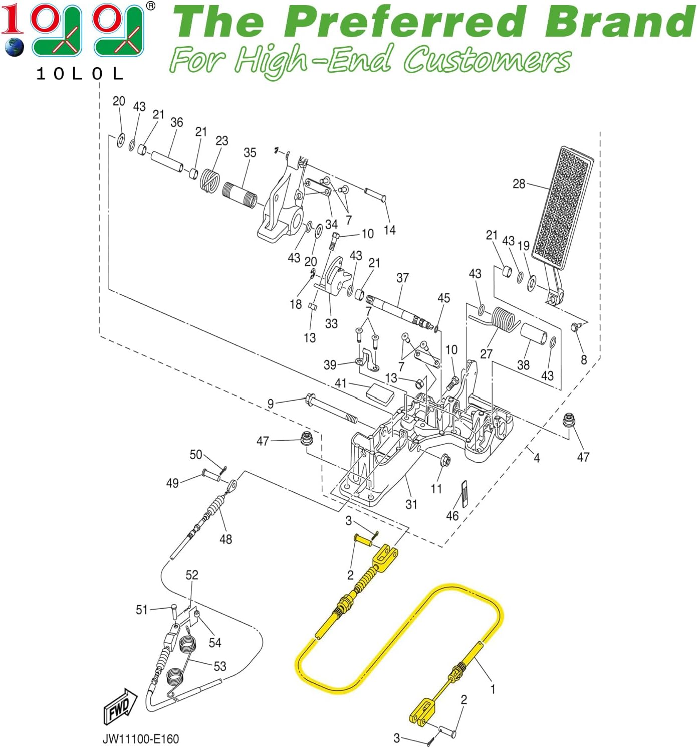 10L0L Yamaha accessories