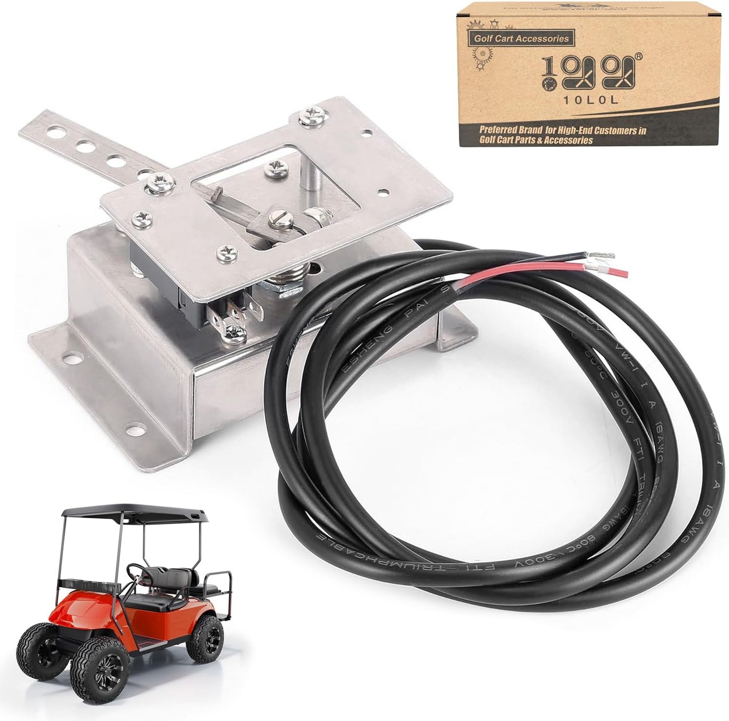 10L0L Golf Cart Potentiometer w/Micro Switch