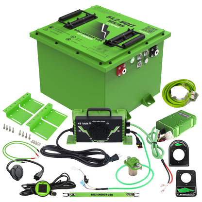Bolt Energy CC DS 48V, Onw, Prec, Tempo, Vill 51V 105AH Square Battery Bundles