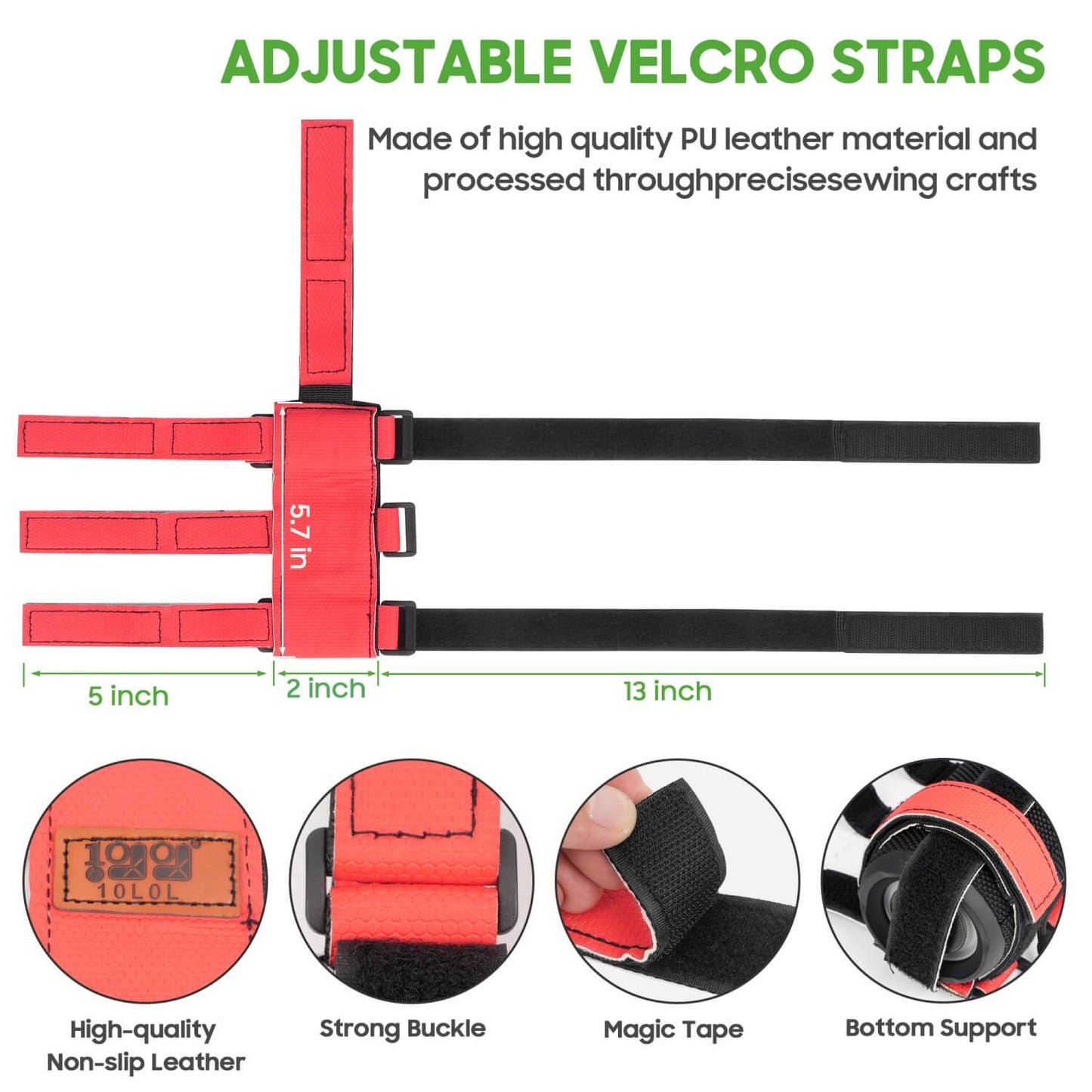 Adjustable Strap Holder Golf Cart Speaker Mount