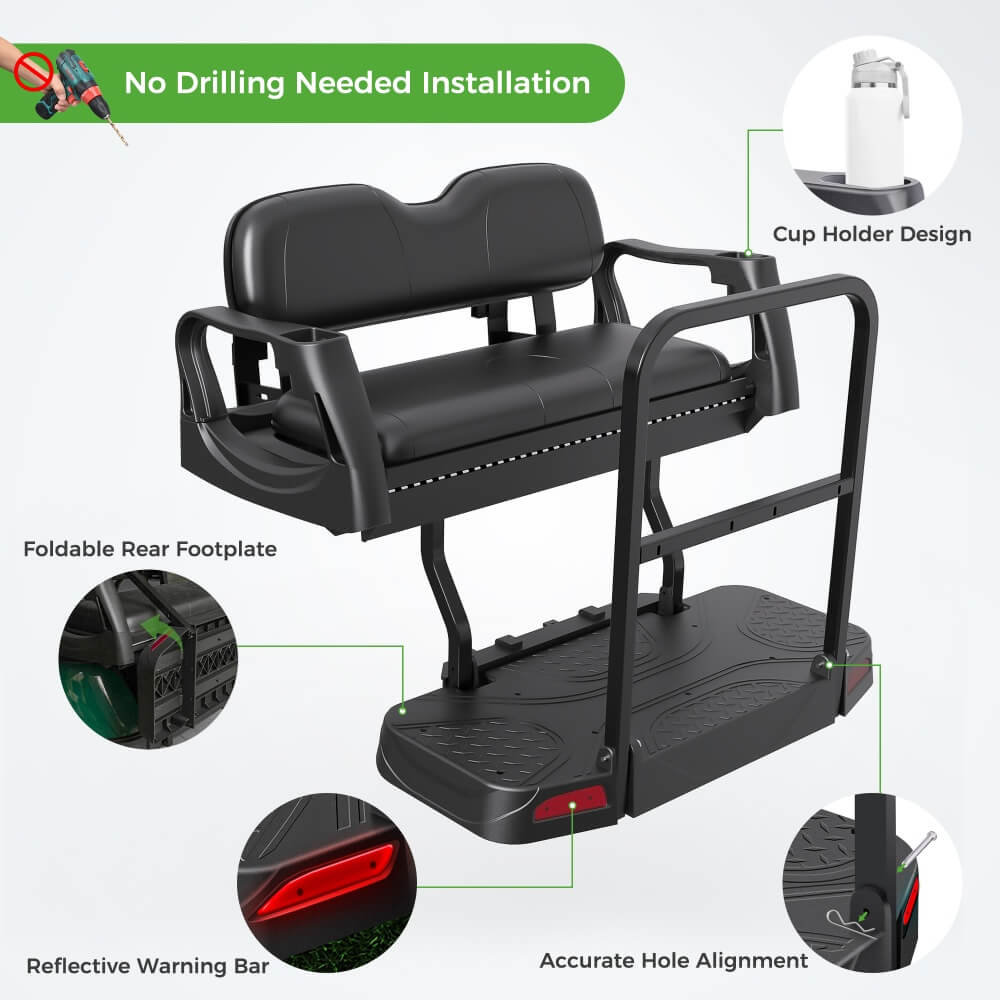 No Drilling Needed Installation