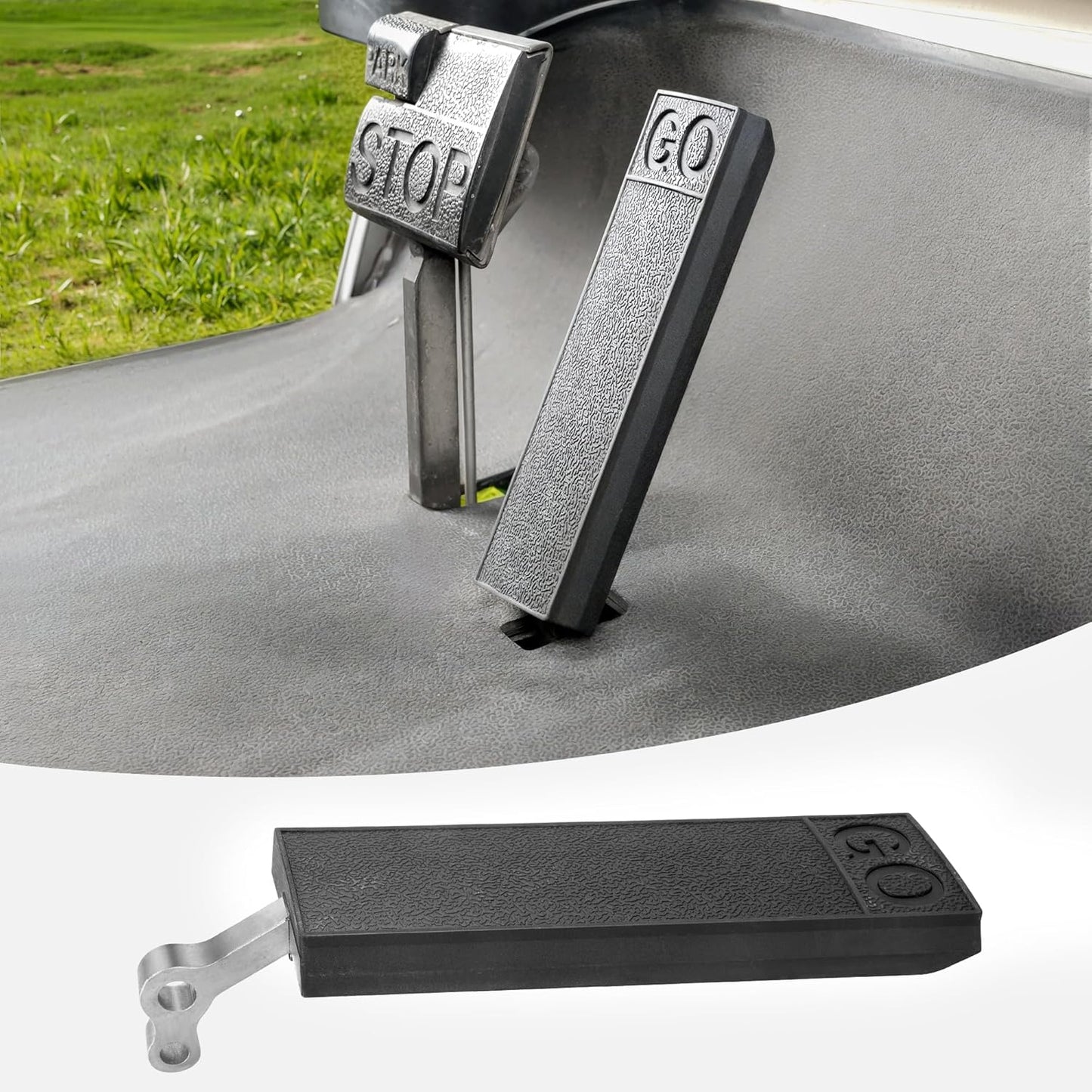 10L0L Golf Cart Pedal Pad Set