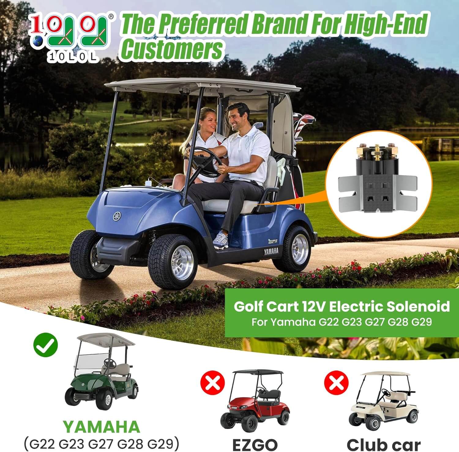 Golf Cart Starter Solenoid