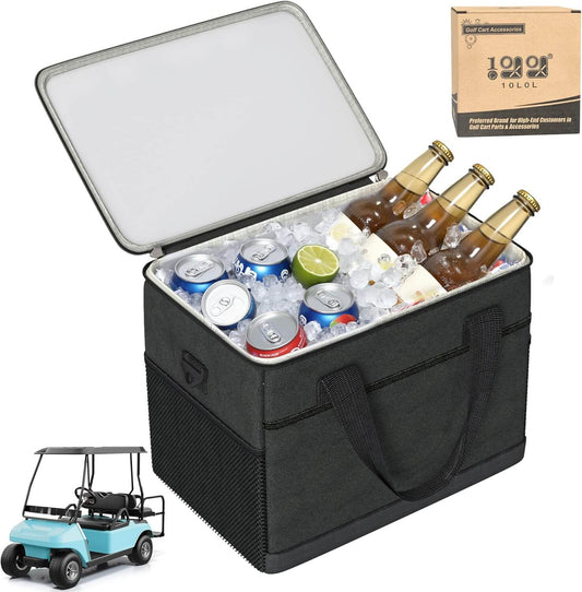 10L0L Golf Cart Ice Bag Black