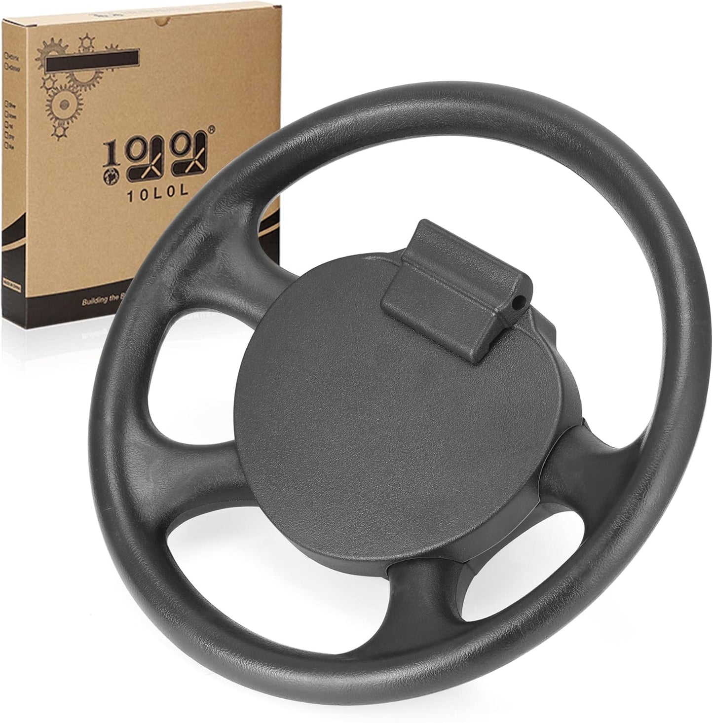 Golf Cart Steering Wheel with Scorecard Holder and Pen Holder for Club Car Precedent