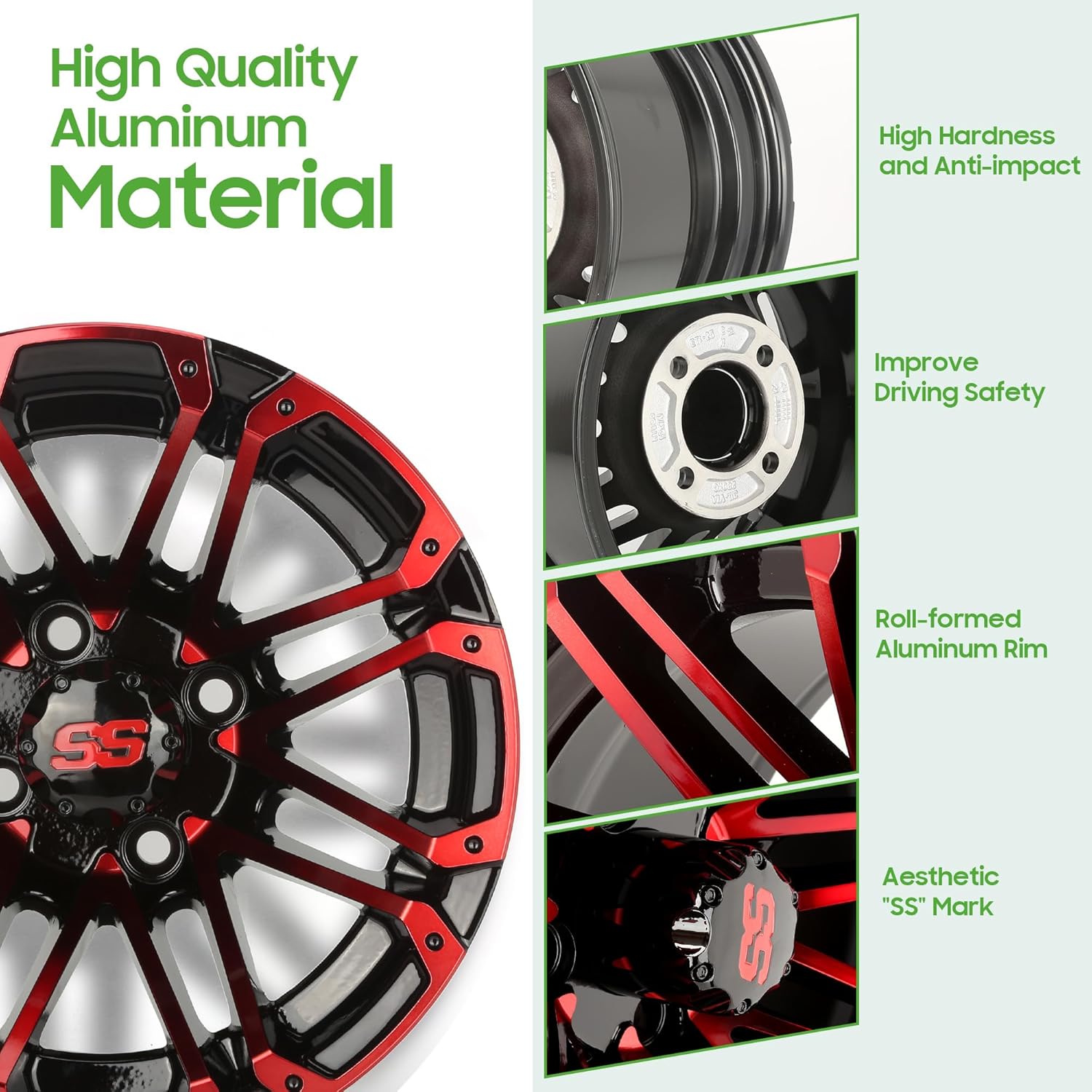 One-Piece Cast Aluminum Construction