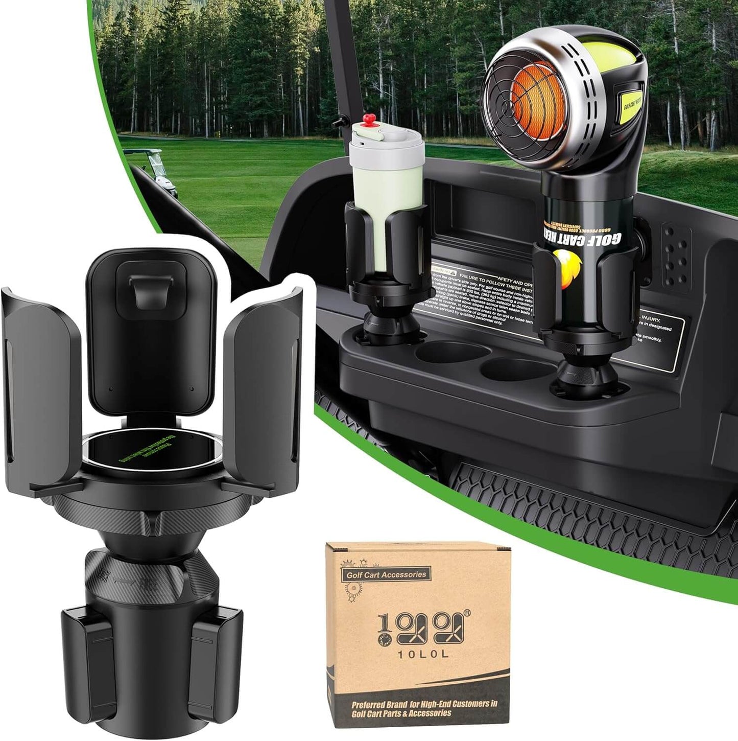 Golf Cart Heater Propane Cup Holder Drink Cup Holder