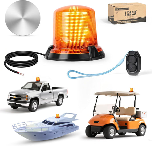 10L0L Golf Cart Flashing Safety Warning Light