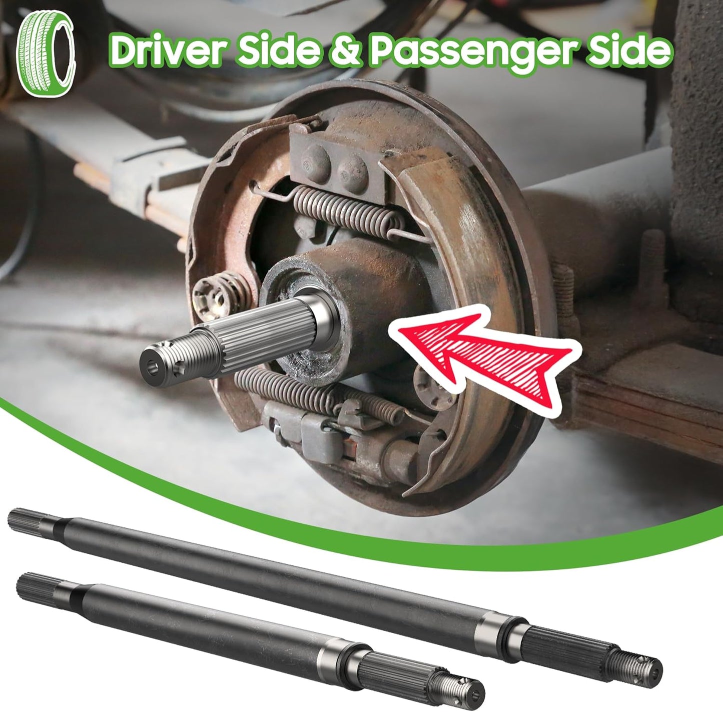 Driver side & Passenger side