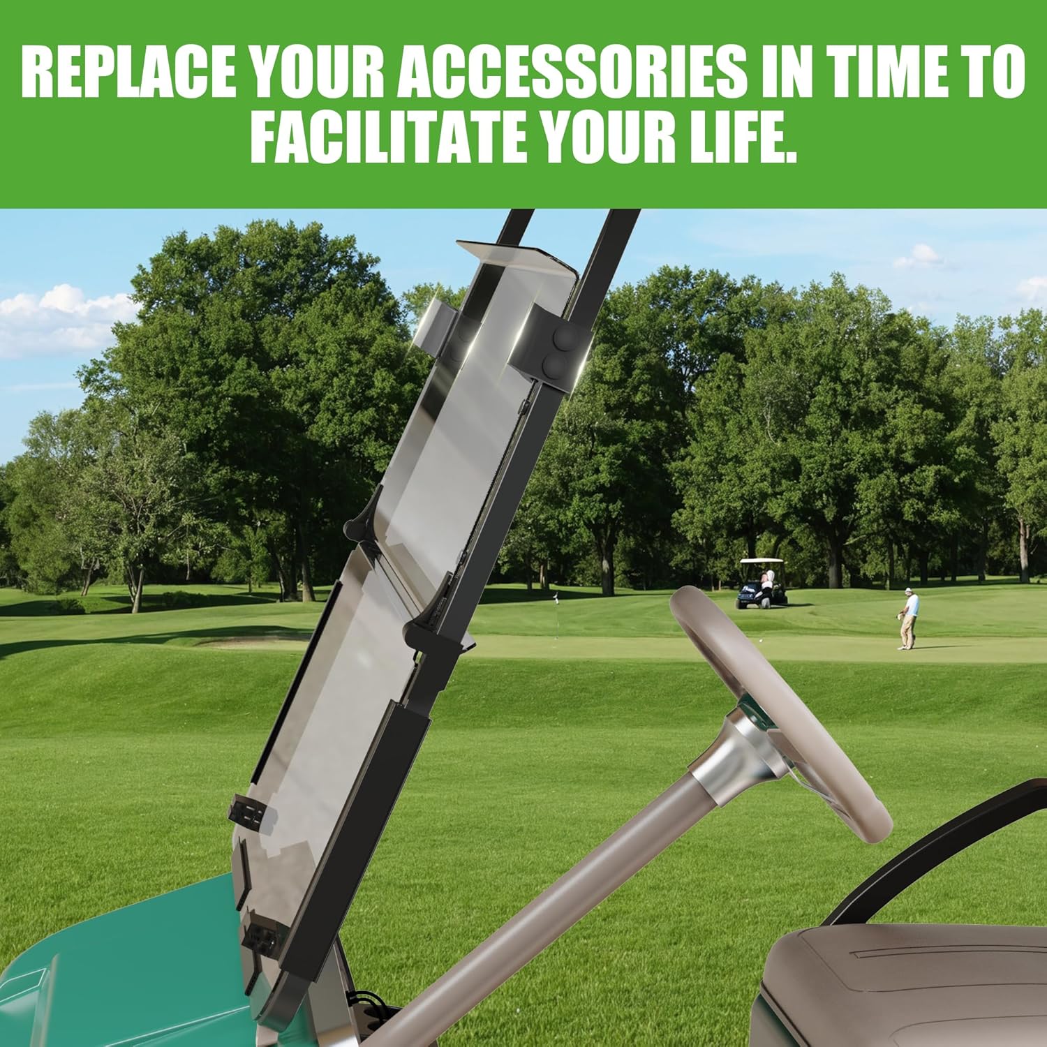 Universal Golf Cart Windshield Clips