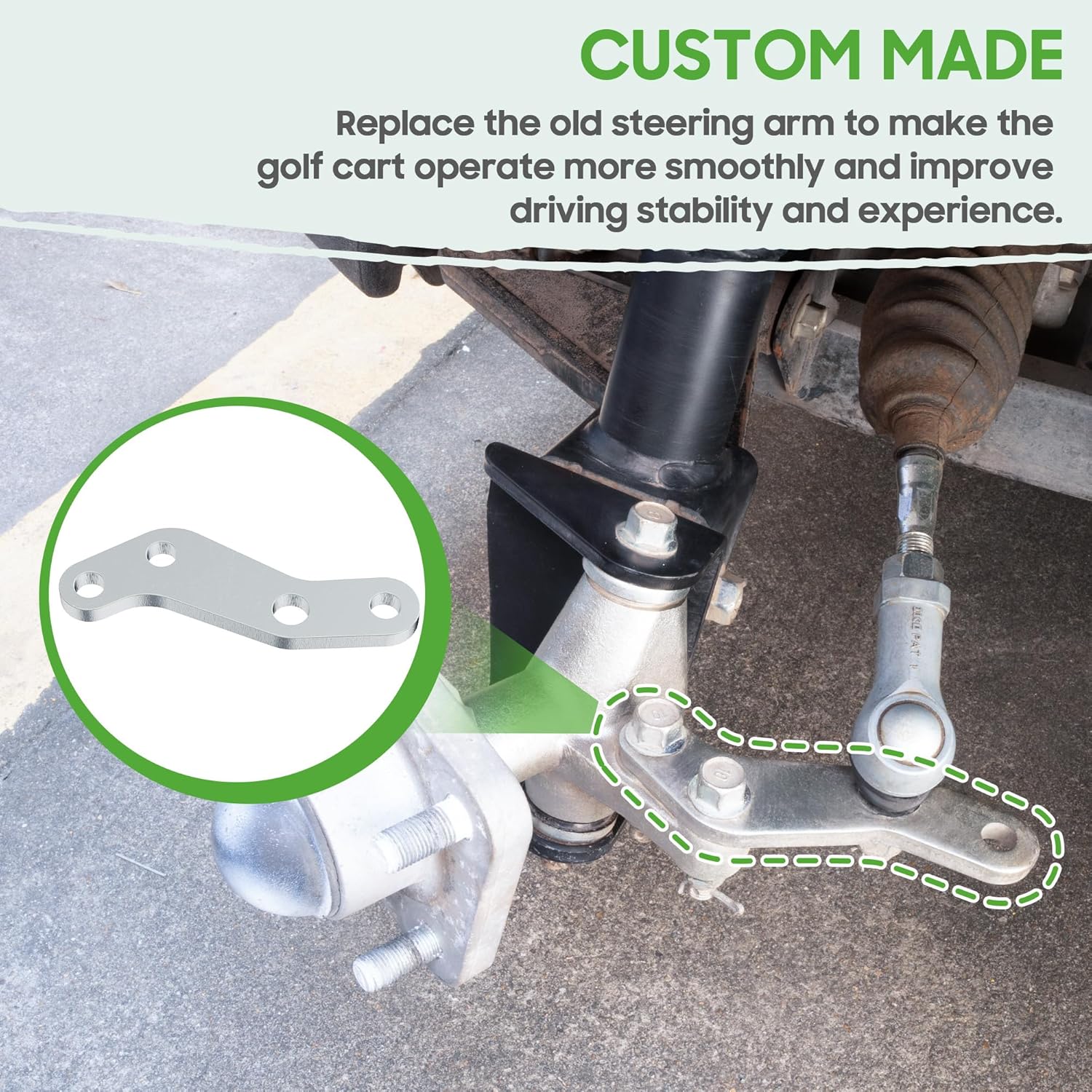 Golf Cart Knuckle Arm for Yamaha G29 Drive