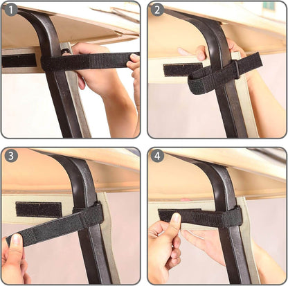 Folding PVC Vinyl Windshield Installation Steps