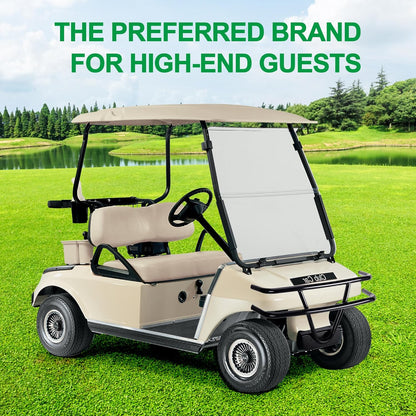 10L0L Golf Cart Front Brush Guard Tubular Bumper