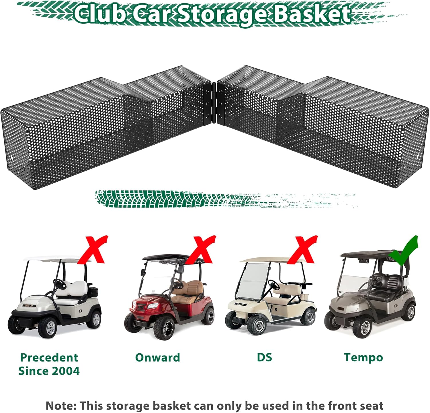 Club Car Storage Basket
