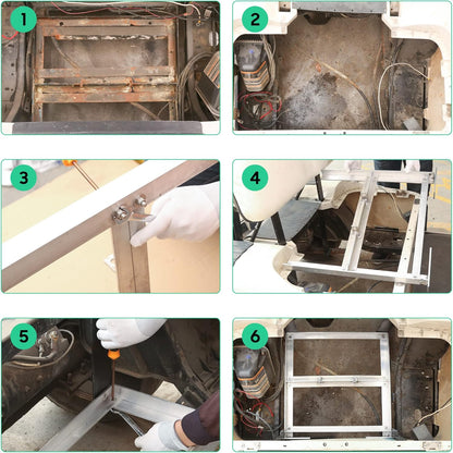 Battery Tray Installation Steps