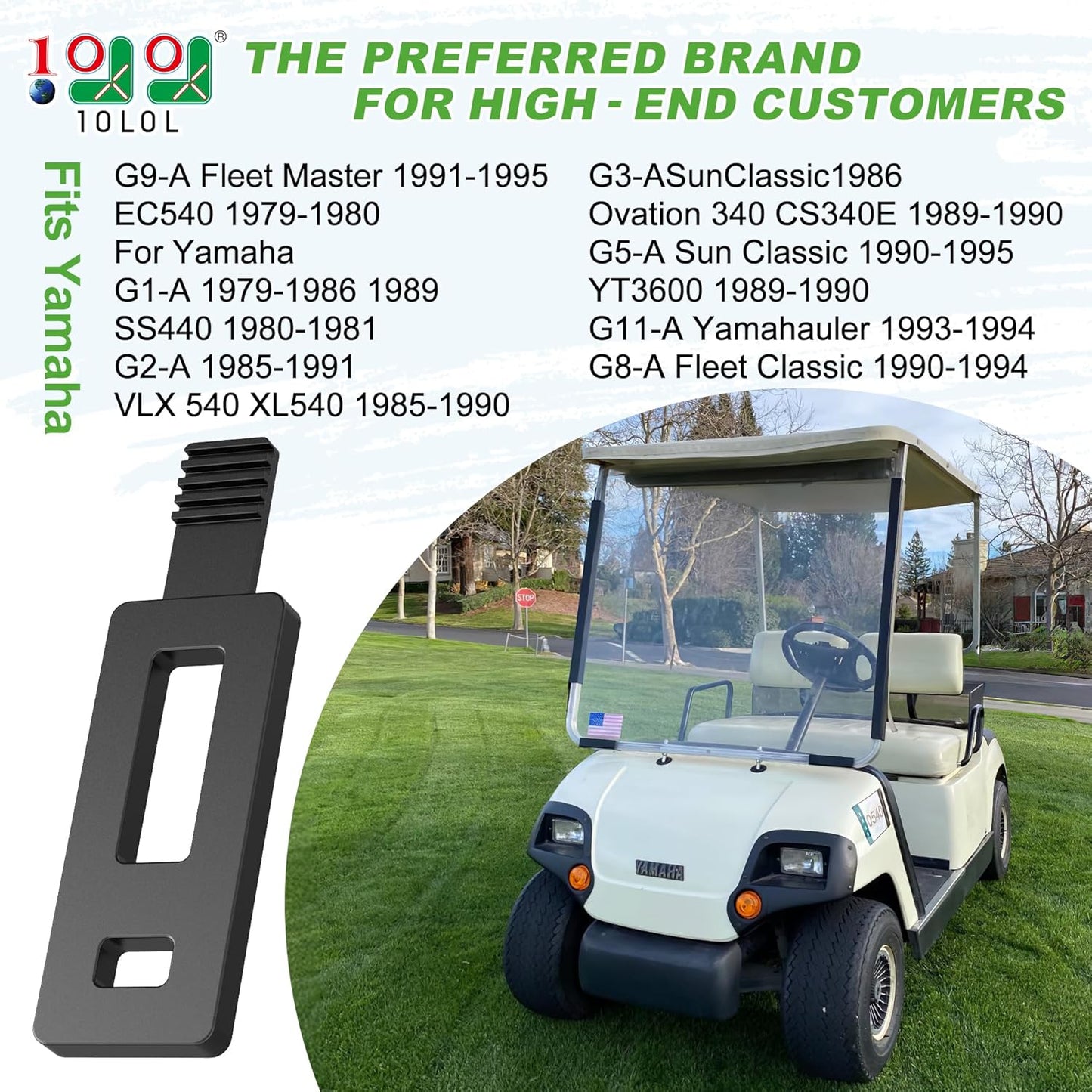 10L0L Golf Cart Air Cleaner Hook