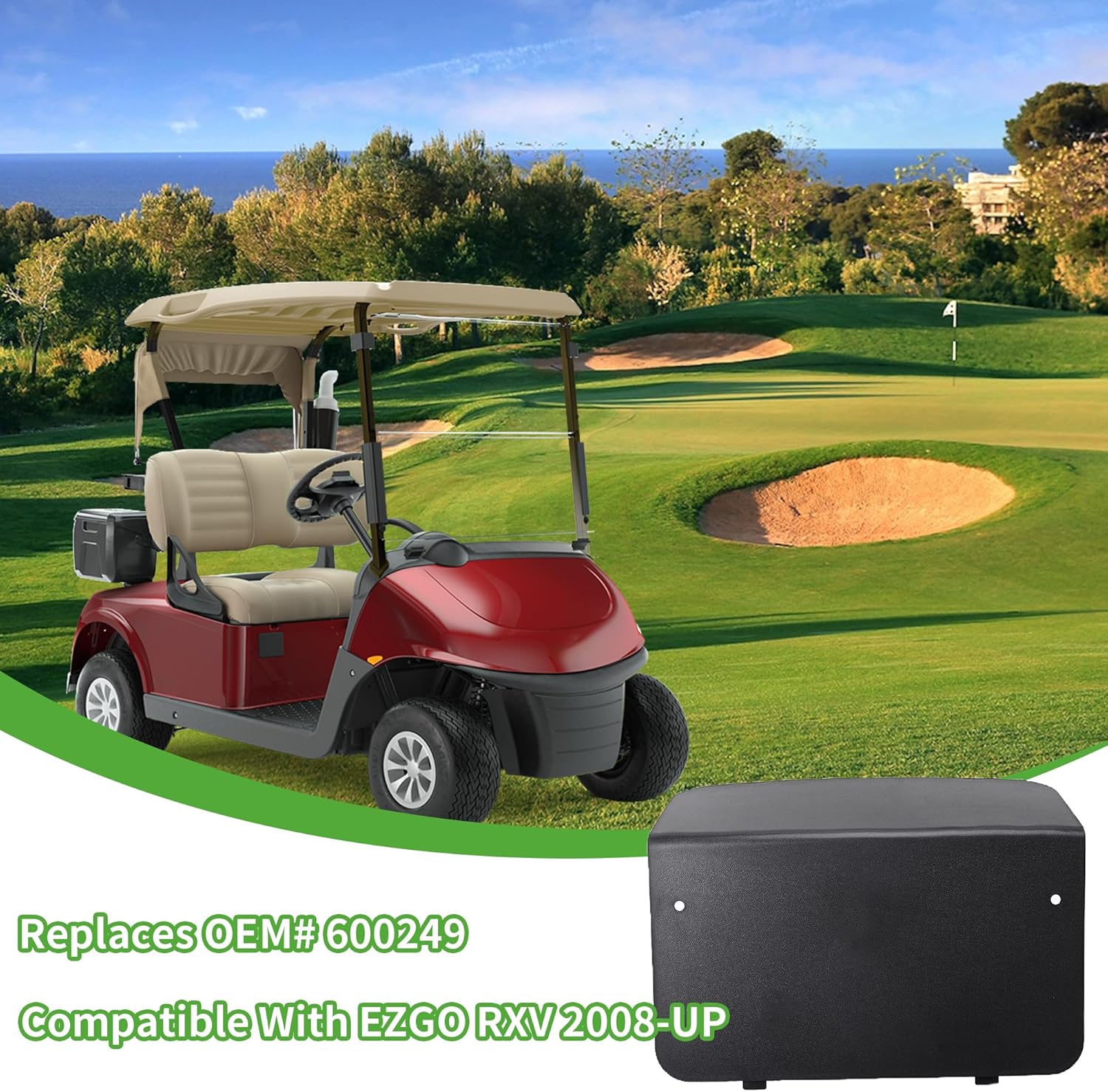 Golf Cart Rear Body Access Panel for EZGO RXV G&E
