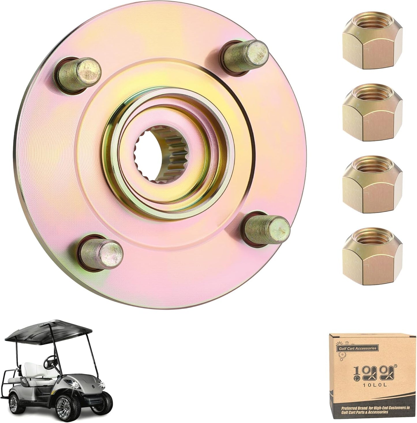 10L0L Golf Cart Rear Wheel Hub for Yamaha G29