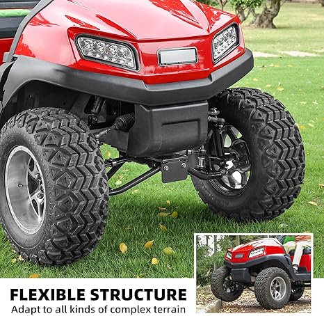 NOKINS 6" A-Arm Lift Kit for Club Car Precedent, Tempo & Onward (2004-Up) | Electric & Gas Golf Cart Lift Kit w/ Steering Stop Design