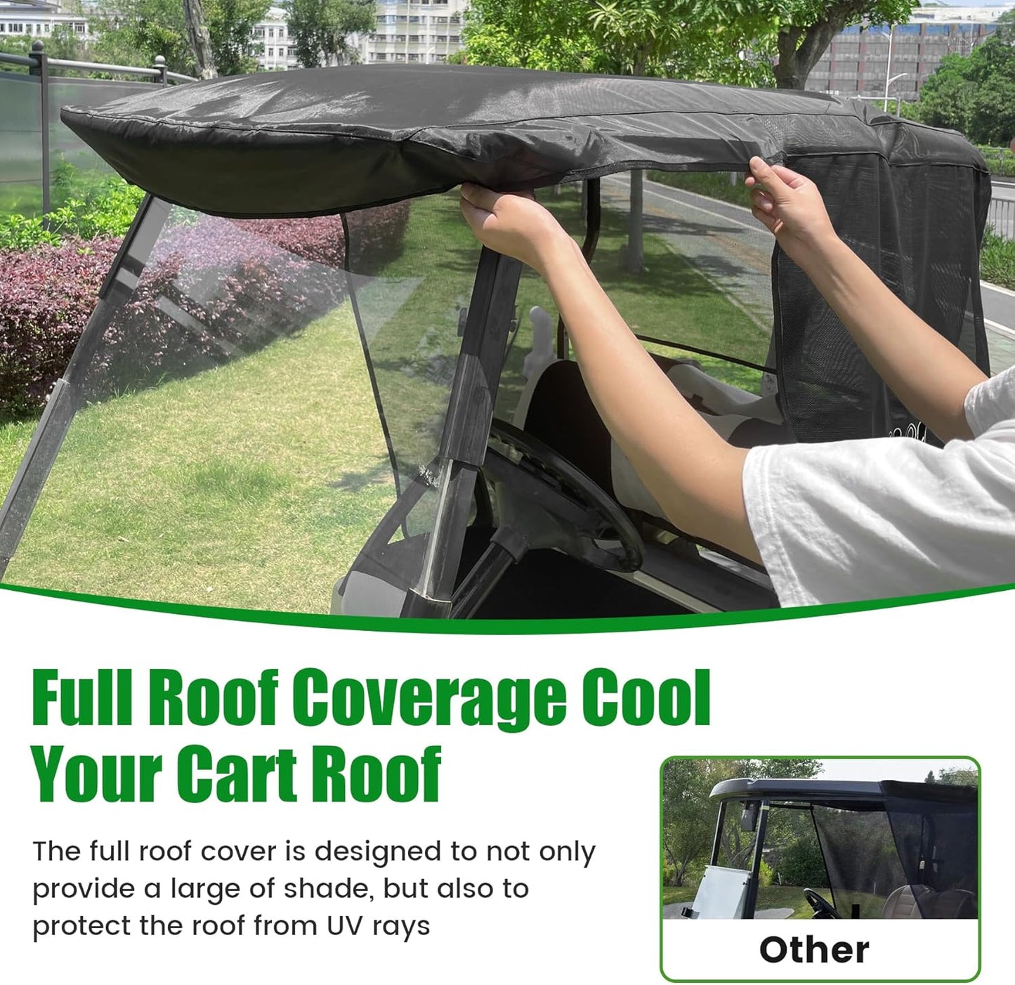 Golf Cart Sun Shade