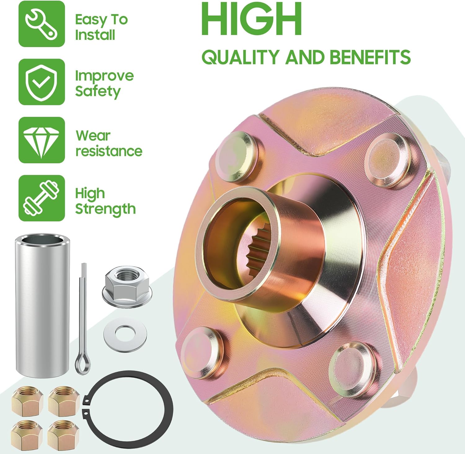 Golf Cart Wheel Hub for Yamaha Drive G29