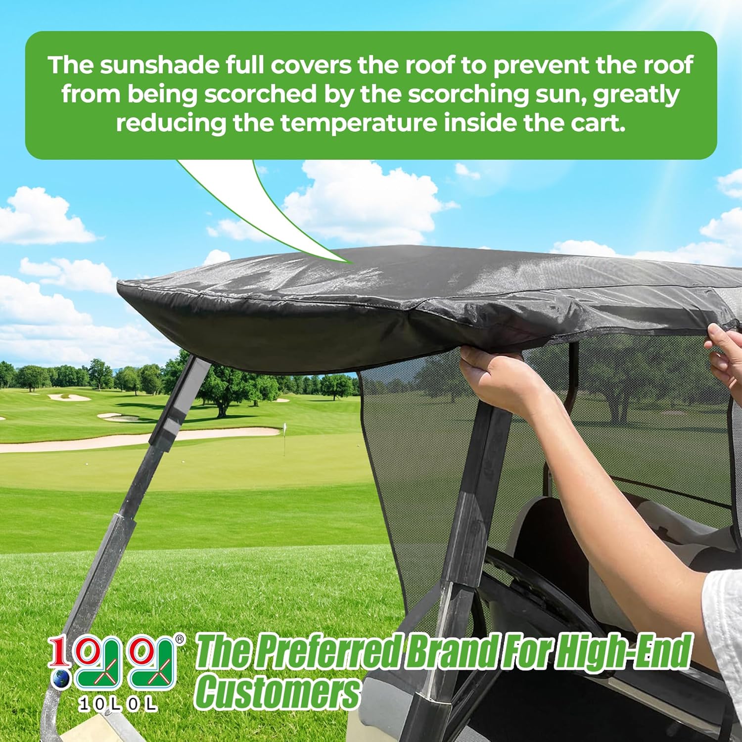 Ultimate Sun Protection for Your Golf Cart