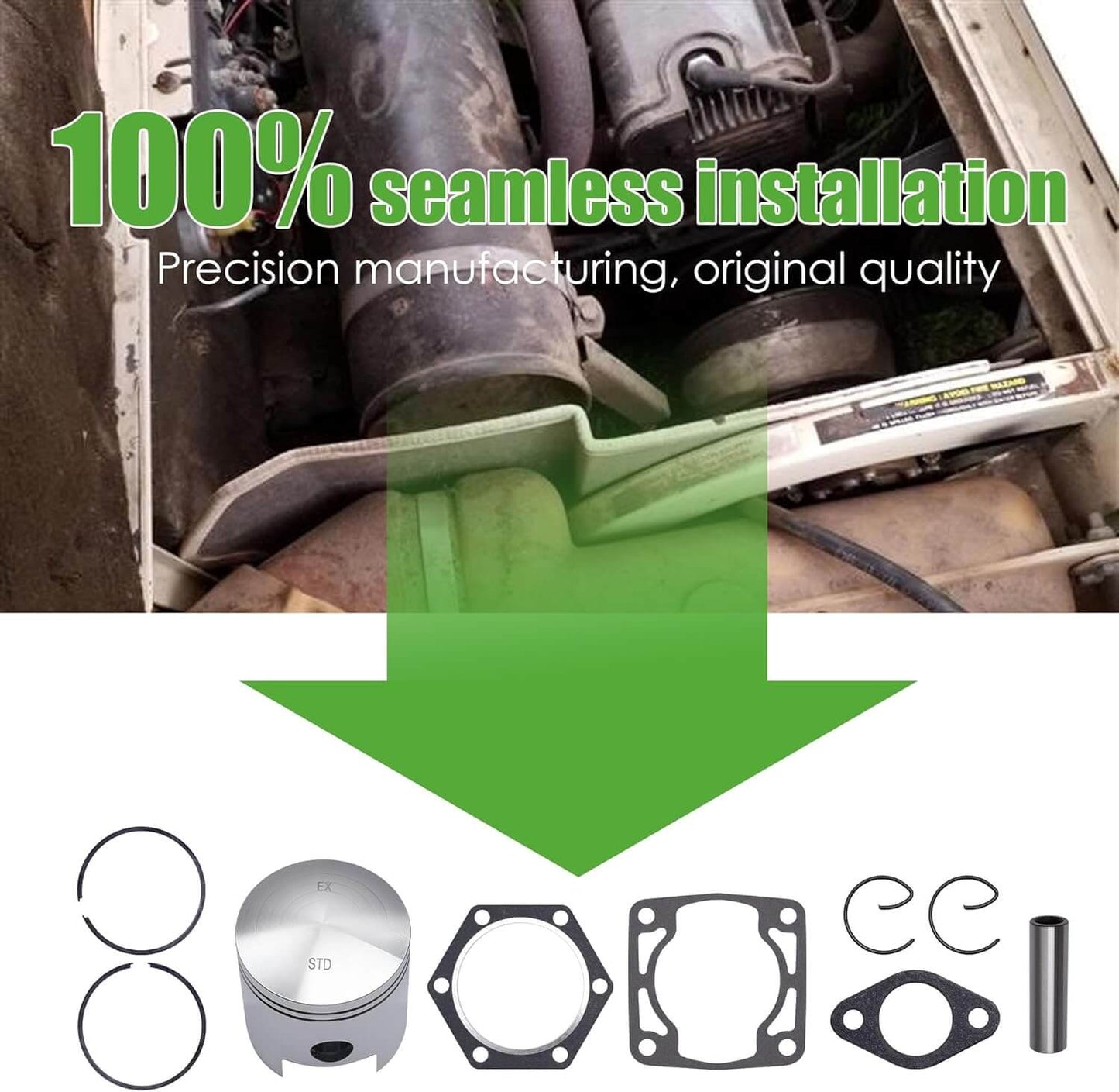 100% seamless installation