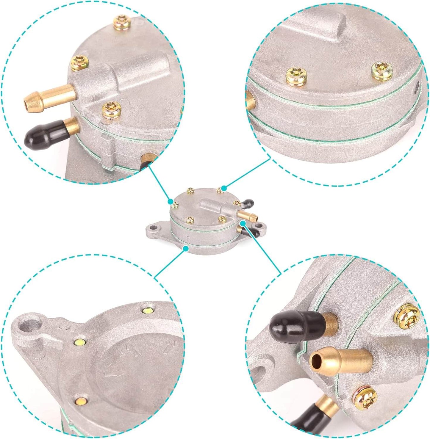 Golf Cart Fuel Pump for Yamaha G2 G2A G9 G11 G11A G14