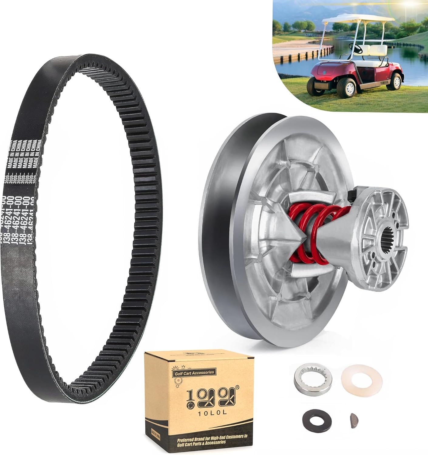 Golf Cart Driven Clutch Kit for Yamaha G2–G28