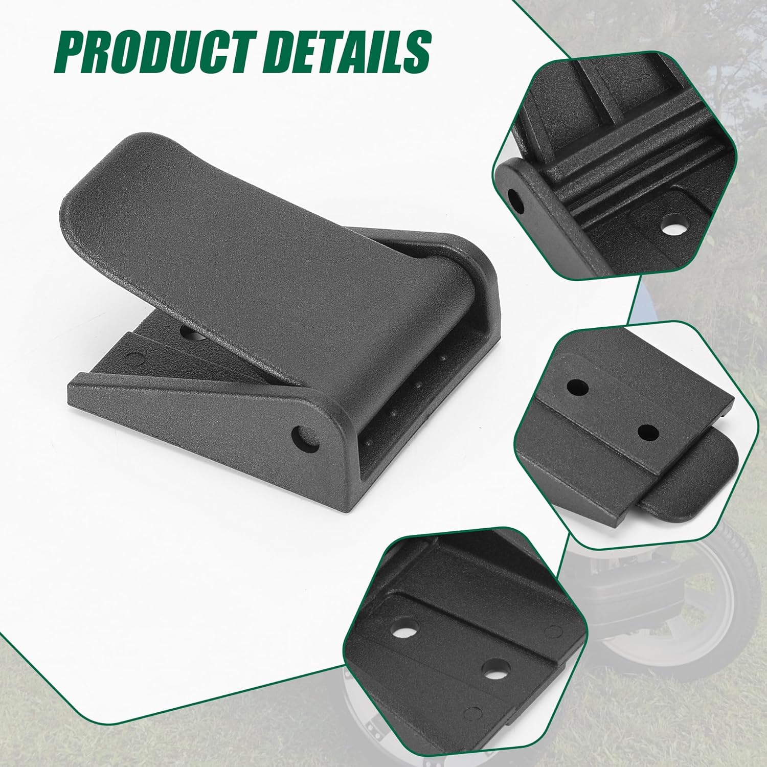 Golf Cart Bag Rack Strap Buckle 2-Pack for Yamaha G16 G19 G22 G29
