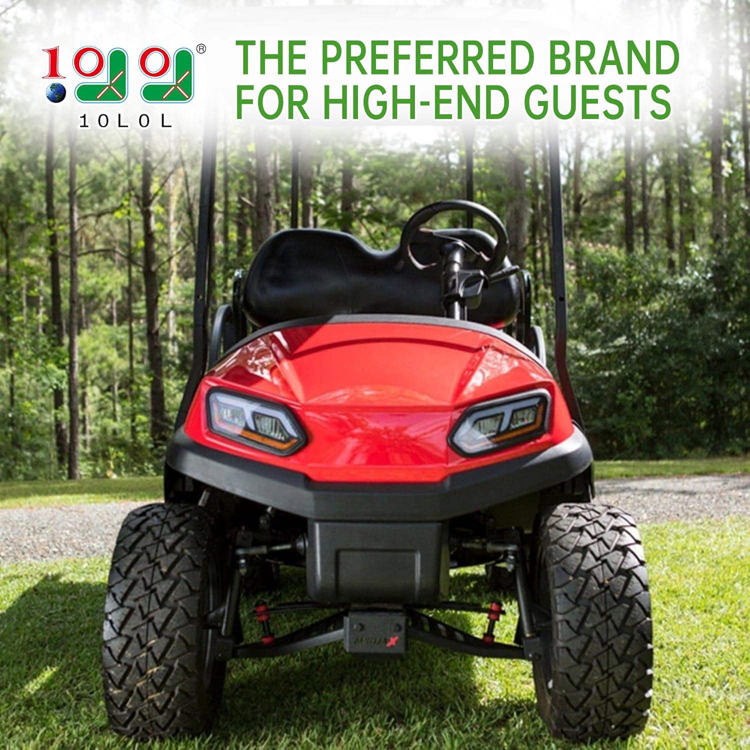 10L0L Golf Cart Front Bumper