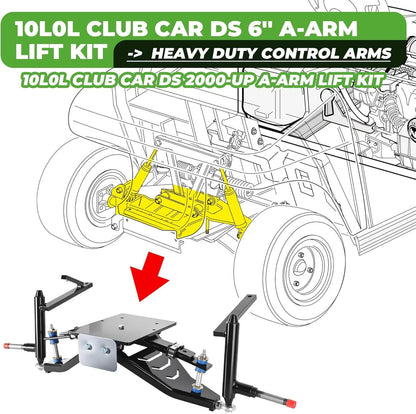 Applicable to Club Car DS 2003.5-up