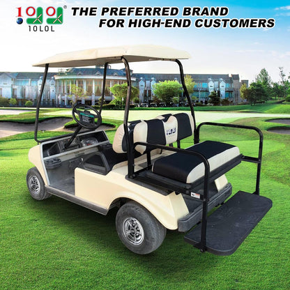 Golf Cart Front Rear Seat Cover Set