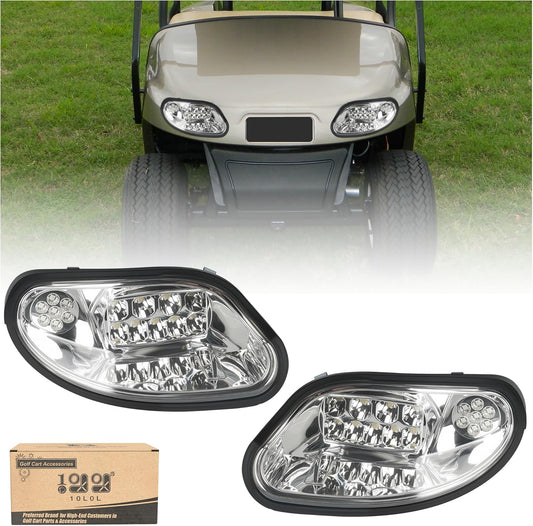 12V Golf Cart Headlight Kit for EZGO Freedom TXT/T48 (2014 -Up) 
