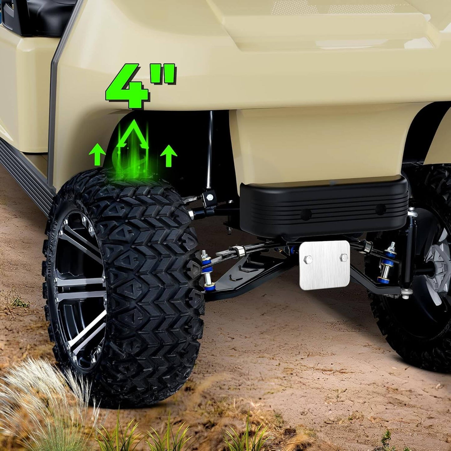 6 Inch Golf Cart A-Arm Lift Kit for Club Car DS