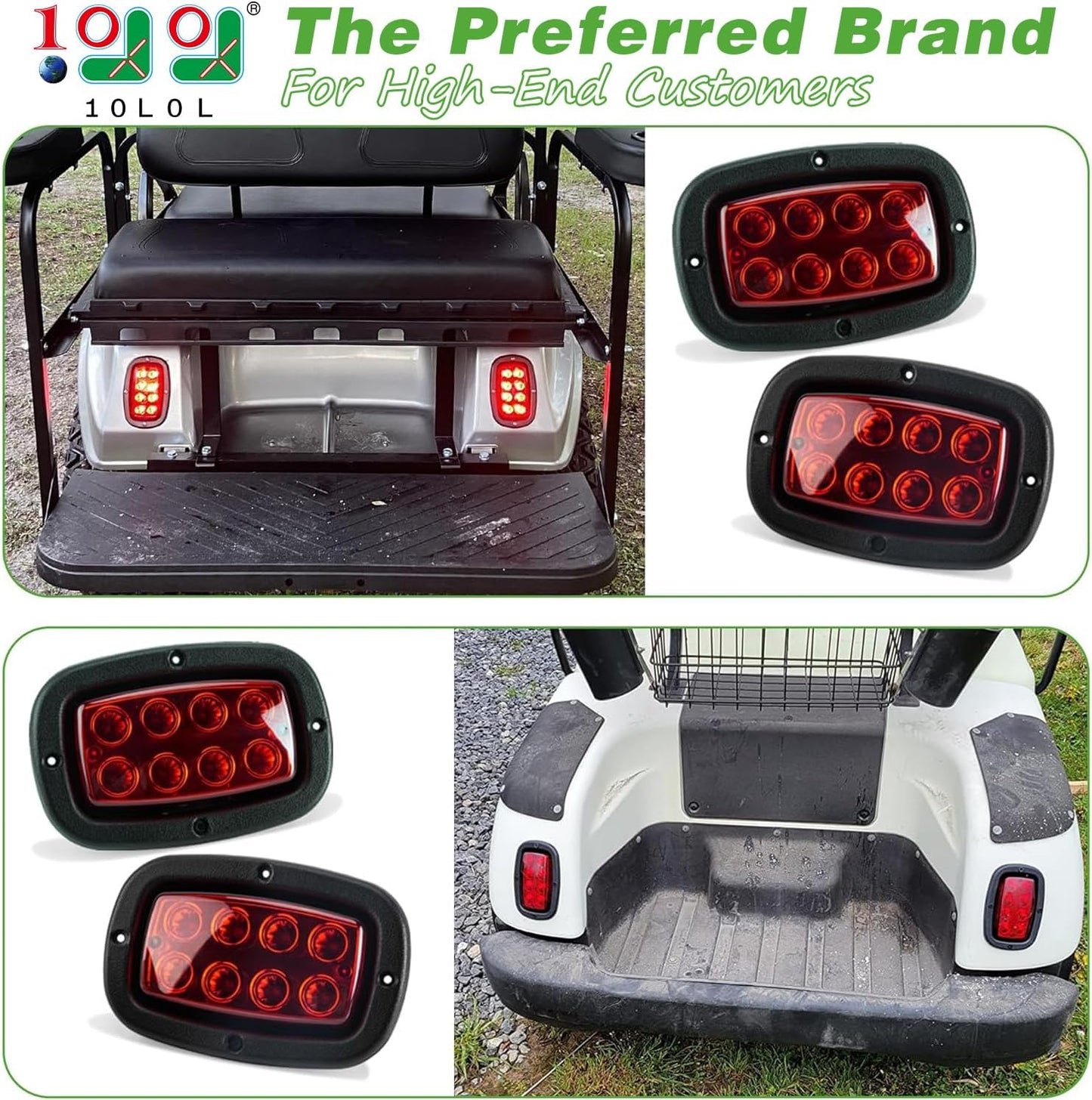 Club Car Yamaha Golf Cart Taillight Kit