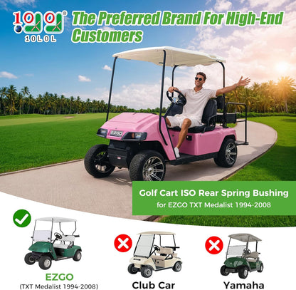 10L0L Golf Cart Rear Axle ISOMOUNT Bushings for EZGO TXT/Medalist