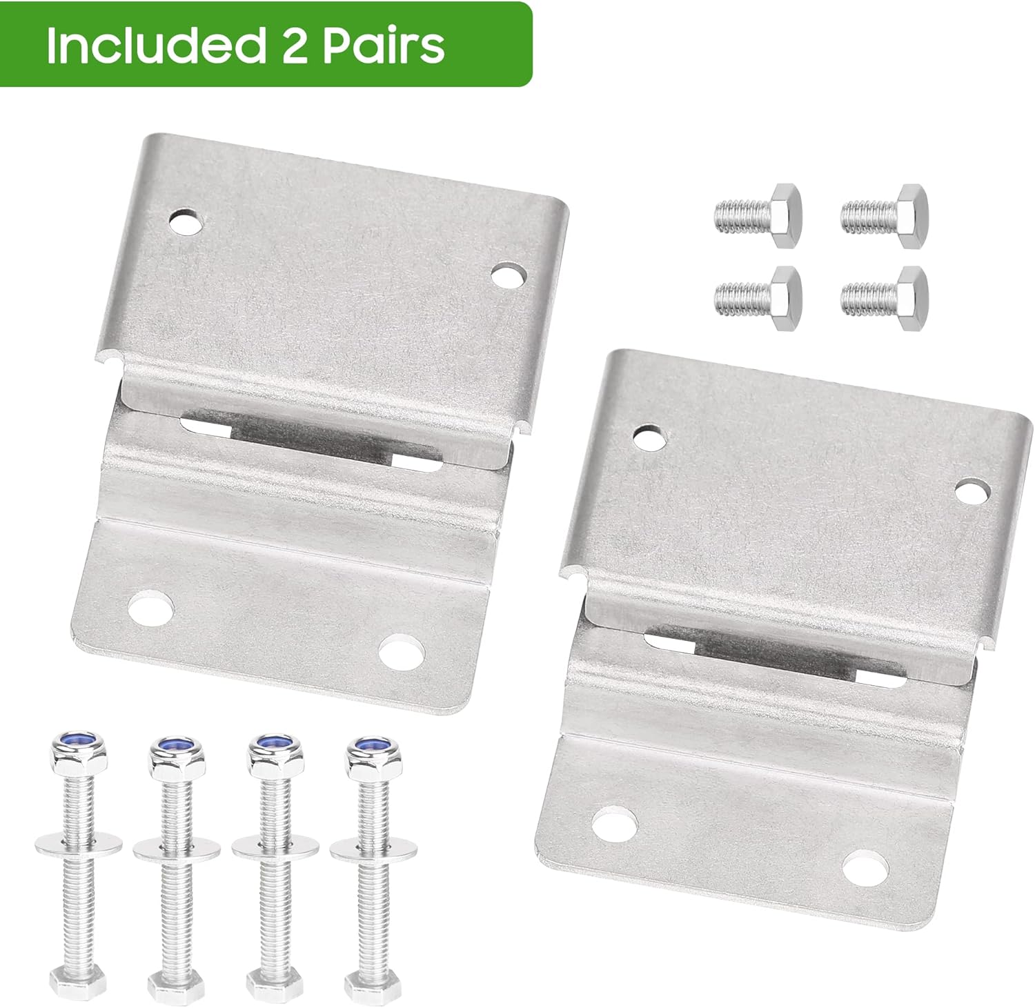 Included 2 pairs