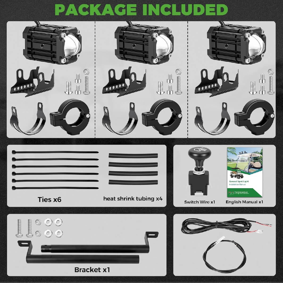 PACKAGE INCLUDED