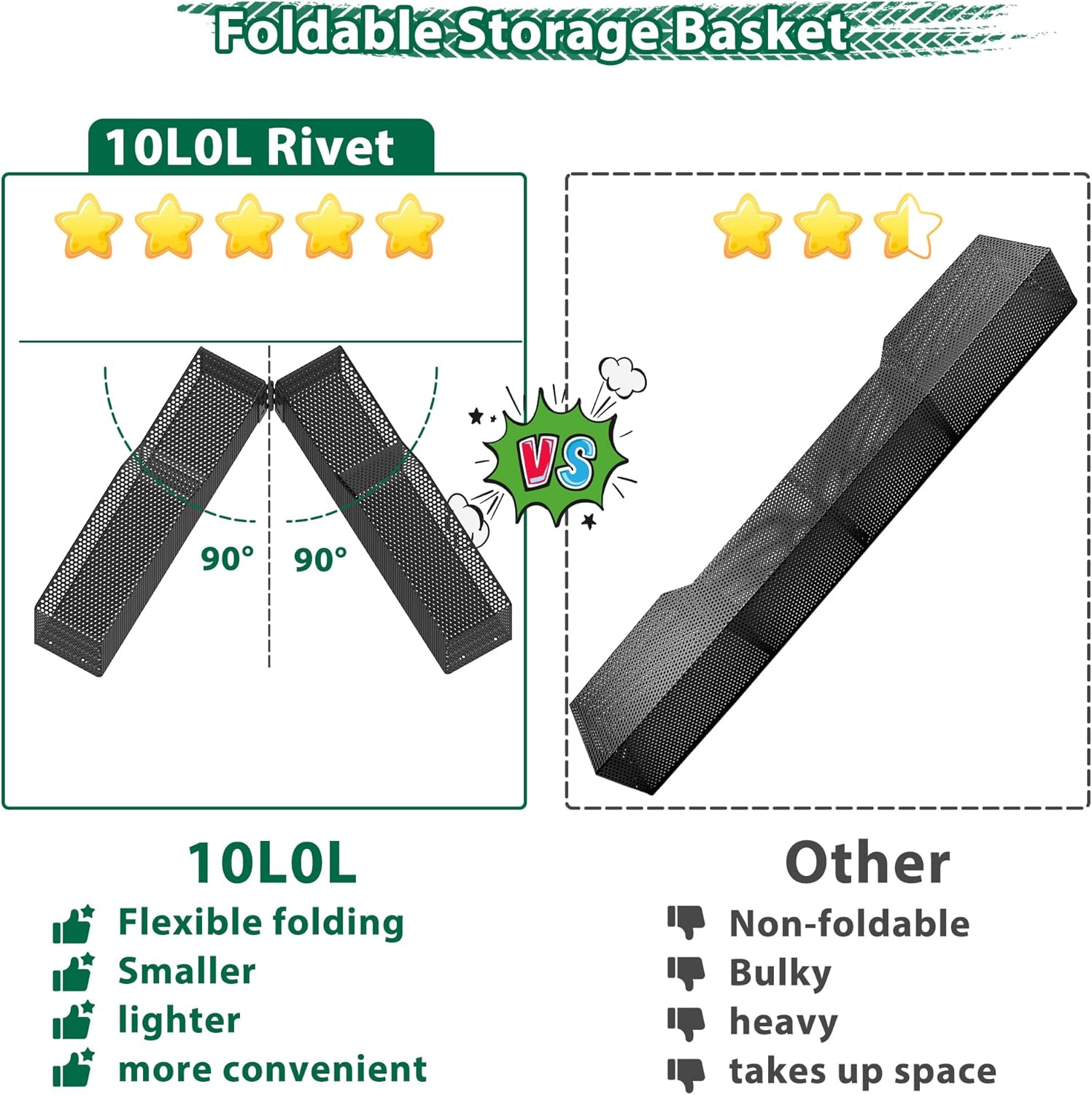 Foldable Storage Basket