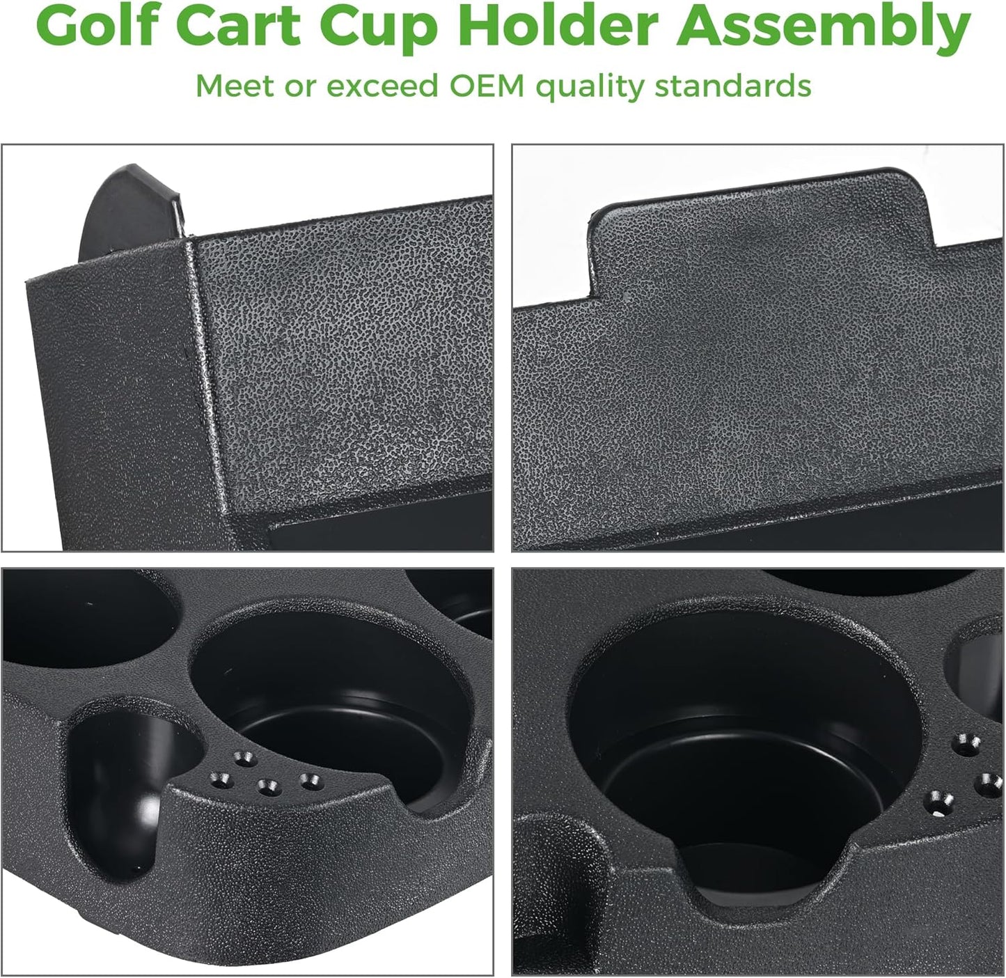 Golf Cart Cup Holder Assembly