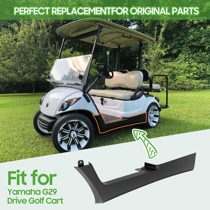 10L0L Golf Cart Rocker Panel Set for Yamaha G29 Drive, Replaces OEM Part
