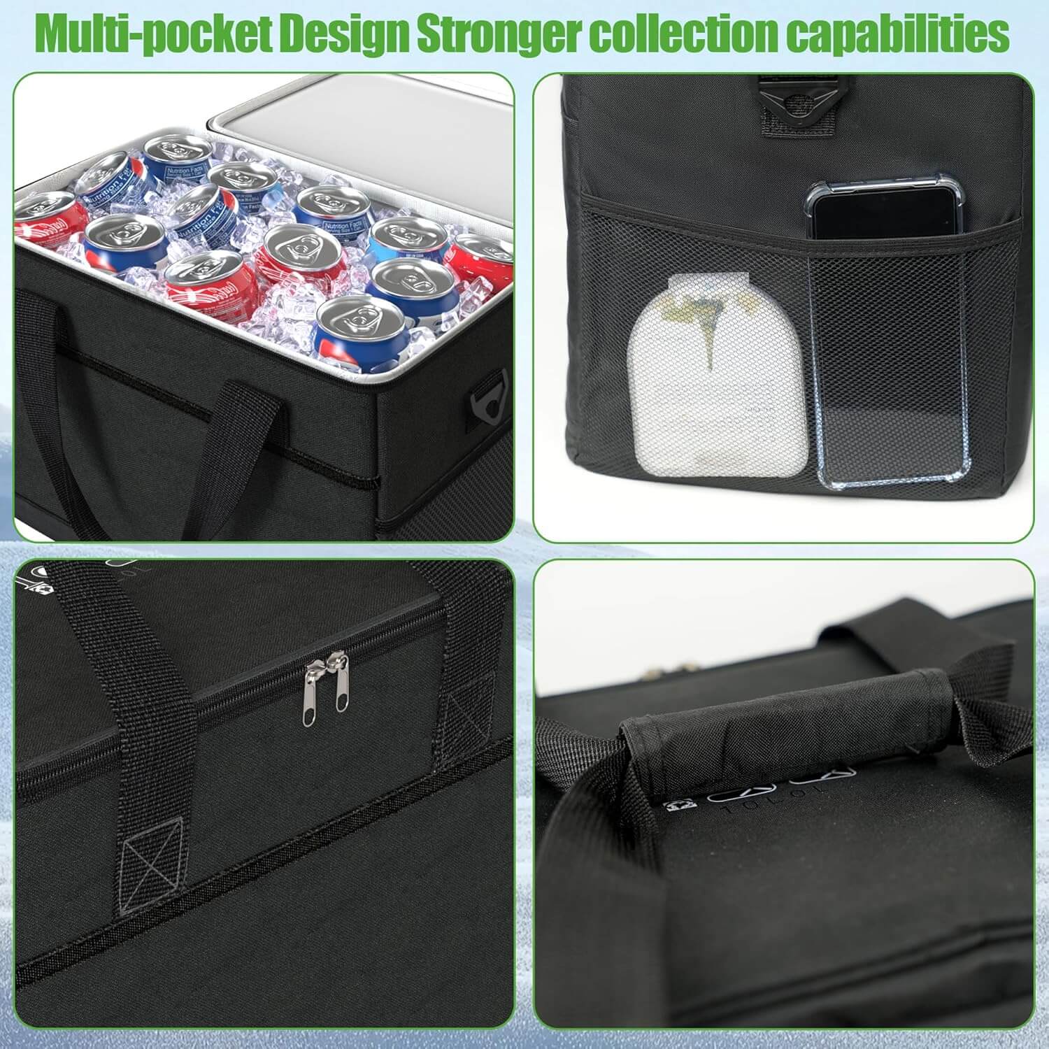 10L0L Golf Cart Cooler Bag - Thumbnail 4