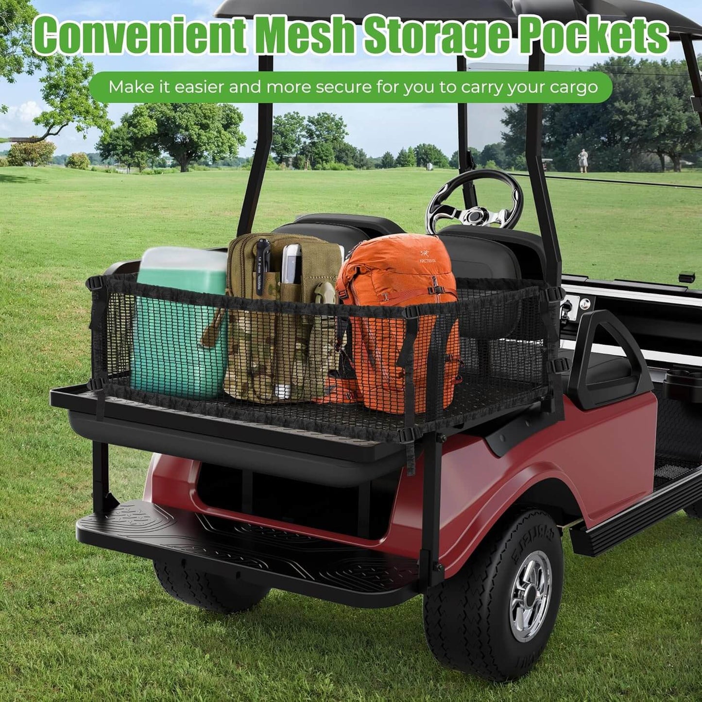 10L0L Golf Cart Rear Flip Seat for Club Car DS